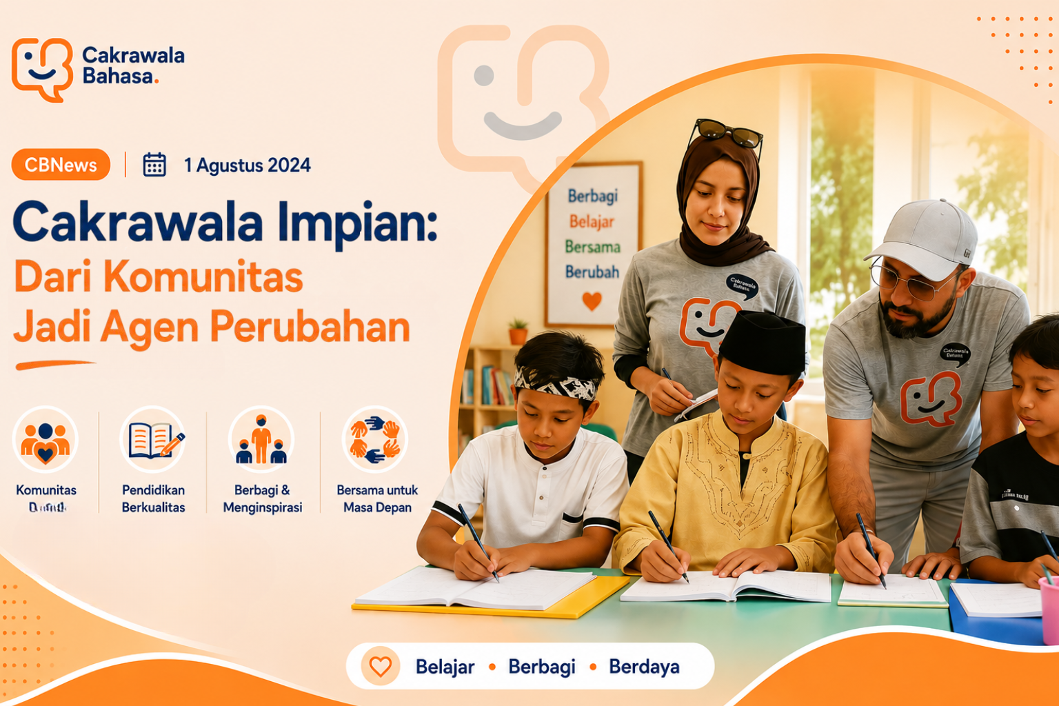 Cakrawala Impian; Dari Komunitas Jadi Agen Perubahan